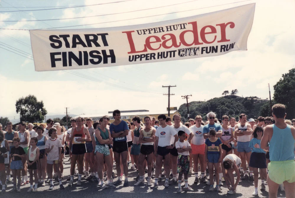 Upper Hutt Leader Fun Run 001 Record DigitalNZ