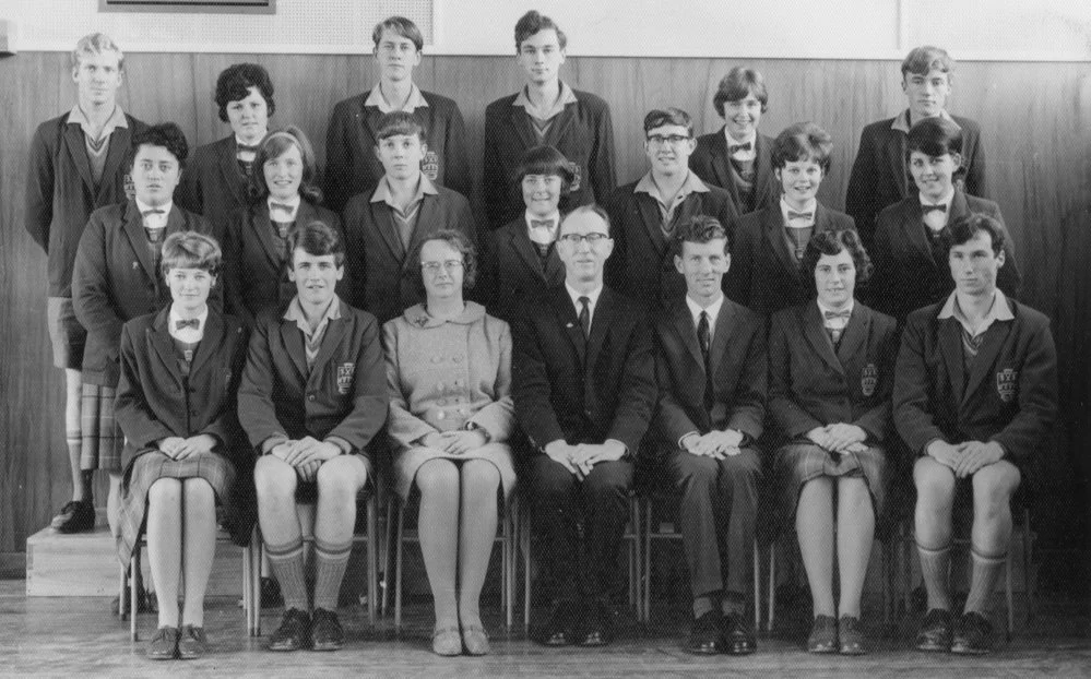 Upper Hutt College prefects 1967 Record DigitalNZ