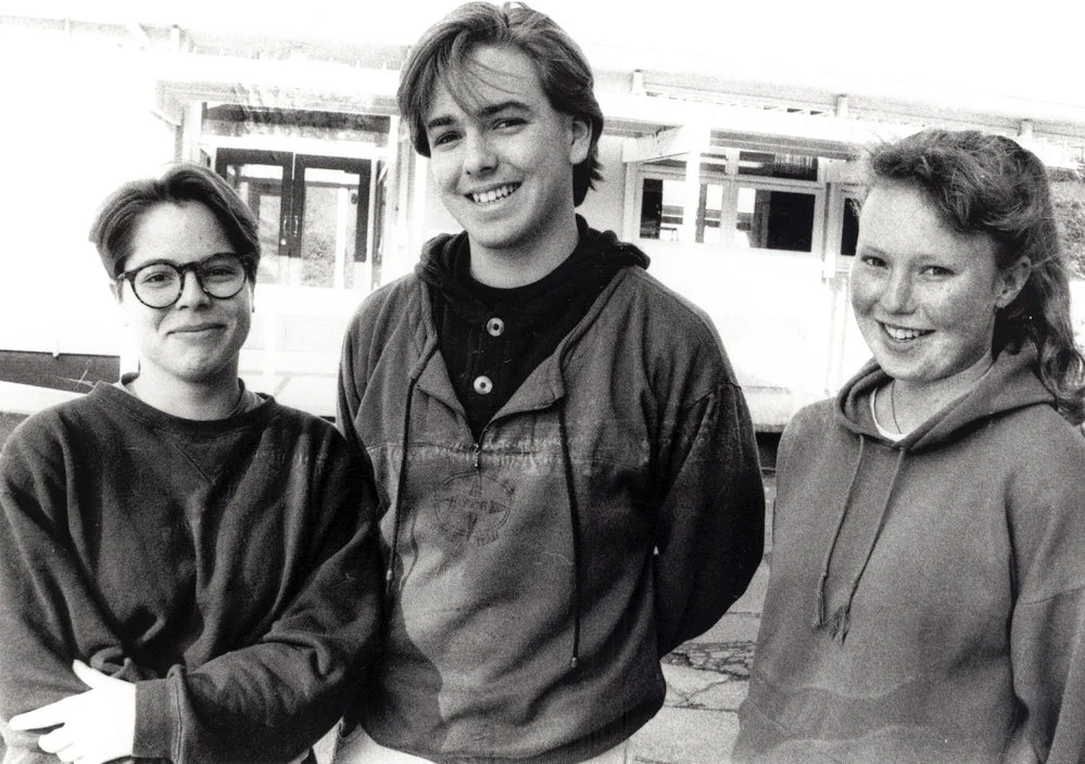 AFS students; Kathrin Kohler from Germany; Mark McLauchlan and Carolyn Dick to go there.