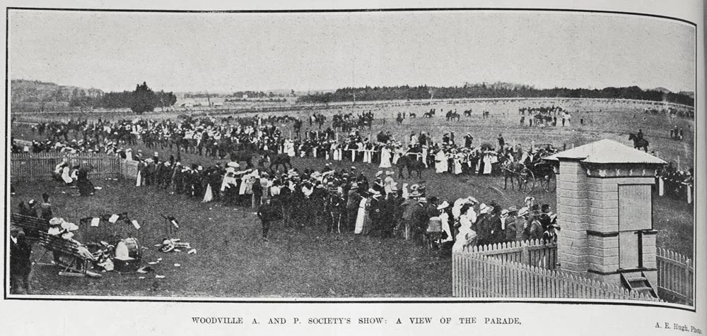 WOODVILLE A. AND P. SOCIETY'S SHOW: A VIEW OF THE PARDADE,