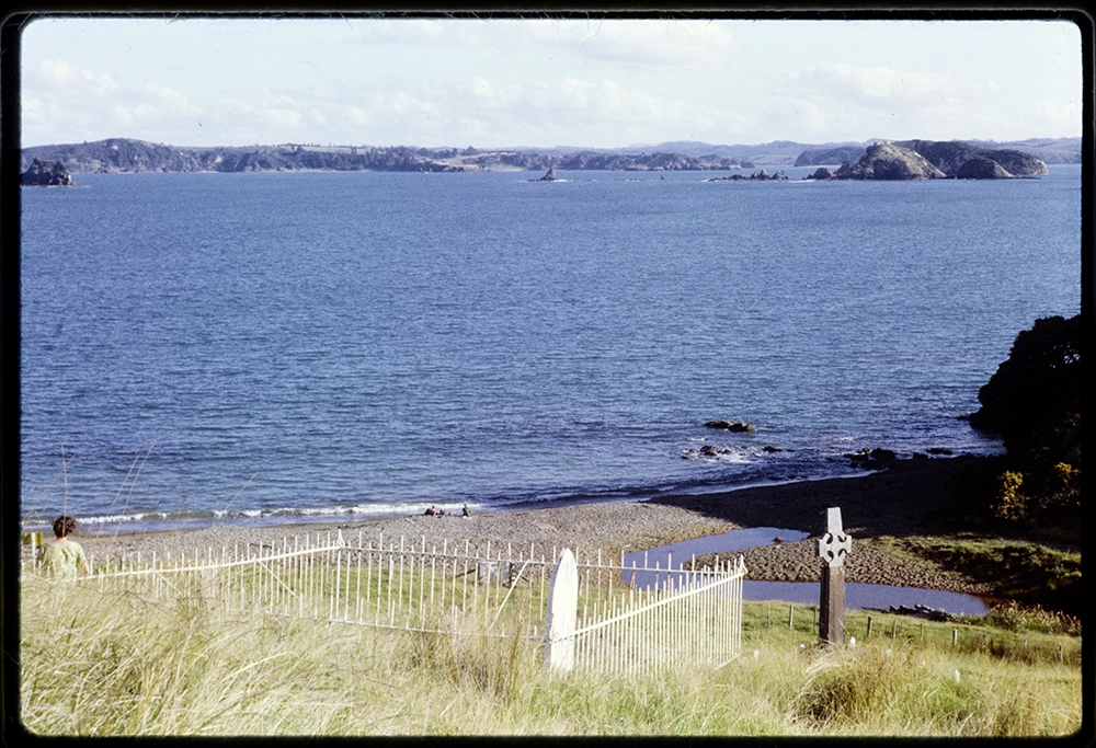 Marsden Cross and gravestones Record DigitalNZ