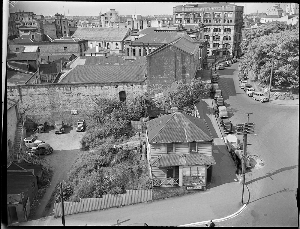 Kitchener Street, 1949 Record DigitalNZ