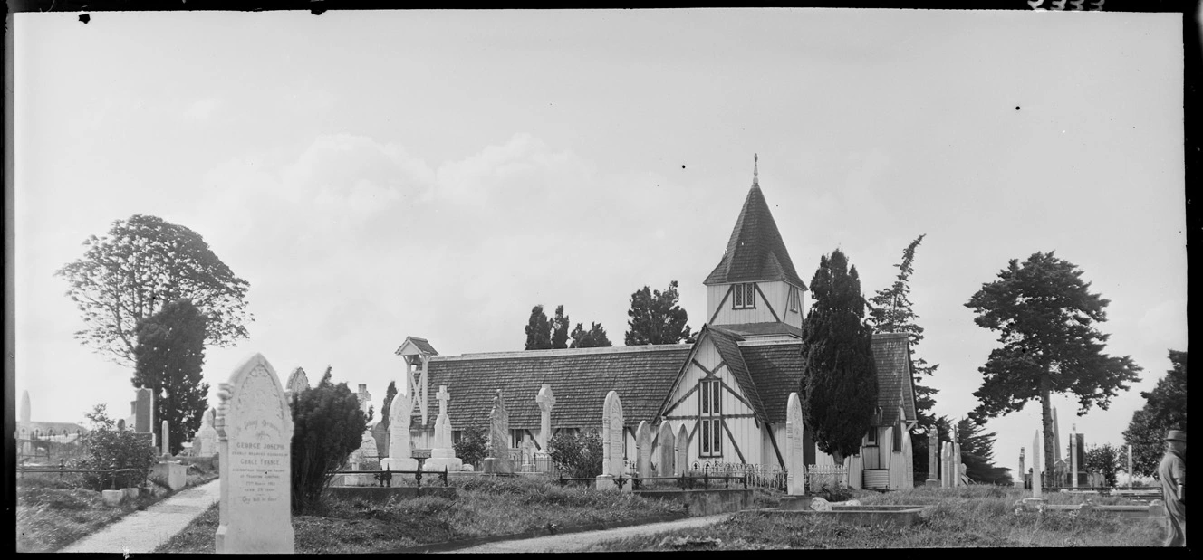 All Saints Church, Howick, 1919 Record DigitalNZ