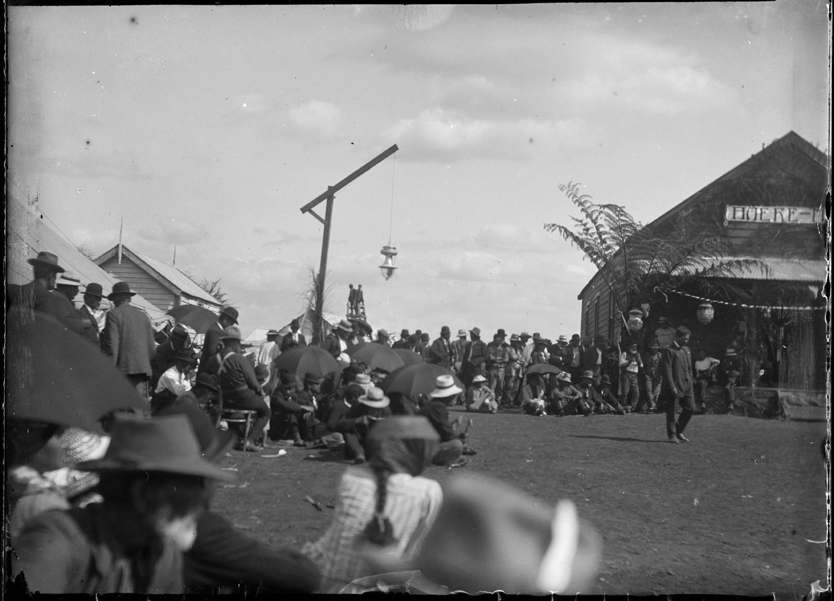 Hui at Kaikohe, April 1911 Record DigitalNZ