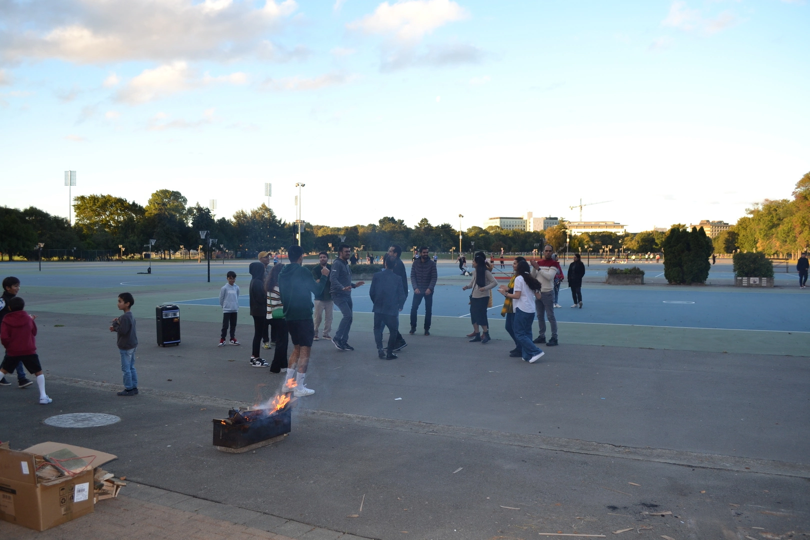 Dancing at Chaharshanbe Suri