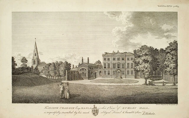 Barate Longmate - View Of Gumley Hall | Record | DigitalNZ