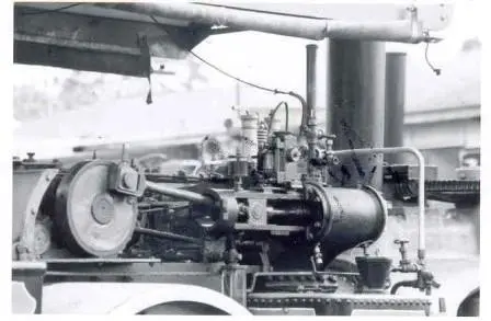 Construction Steam Roller "Advance"
