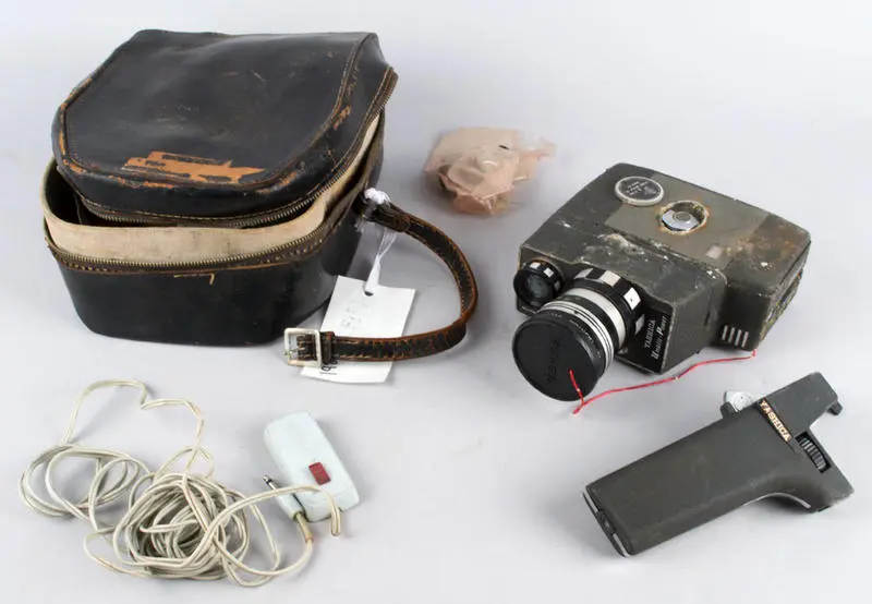 Movie Camera and Case Yashica - UP