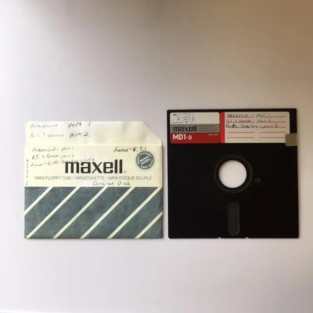 Floppy Disk Compilation of Games for Commodore 64