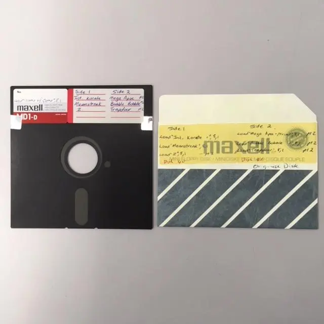 Floppy Disk Compilation of Games for Commodore 64