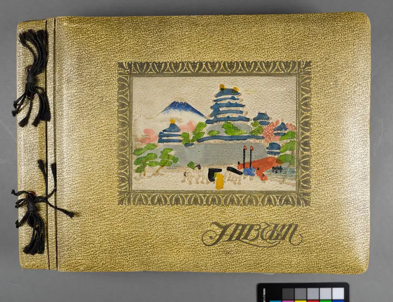 Photographic album of aircraft and aviation photos as well as  scenic locations in South East Asia mostly in the 1930s