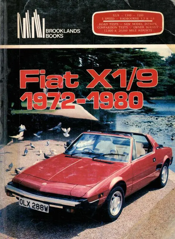 Fiat X1/9, 1972-1980