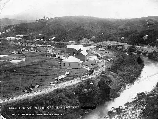 Erection of Waihi New Battery 