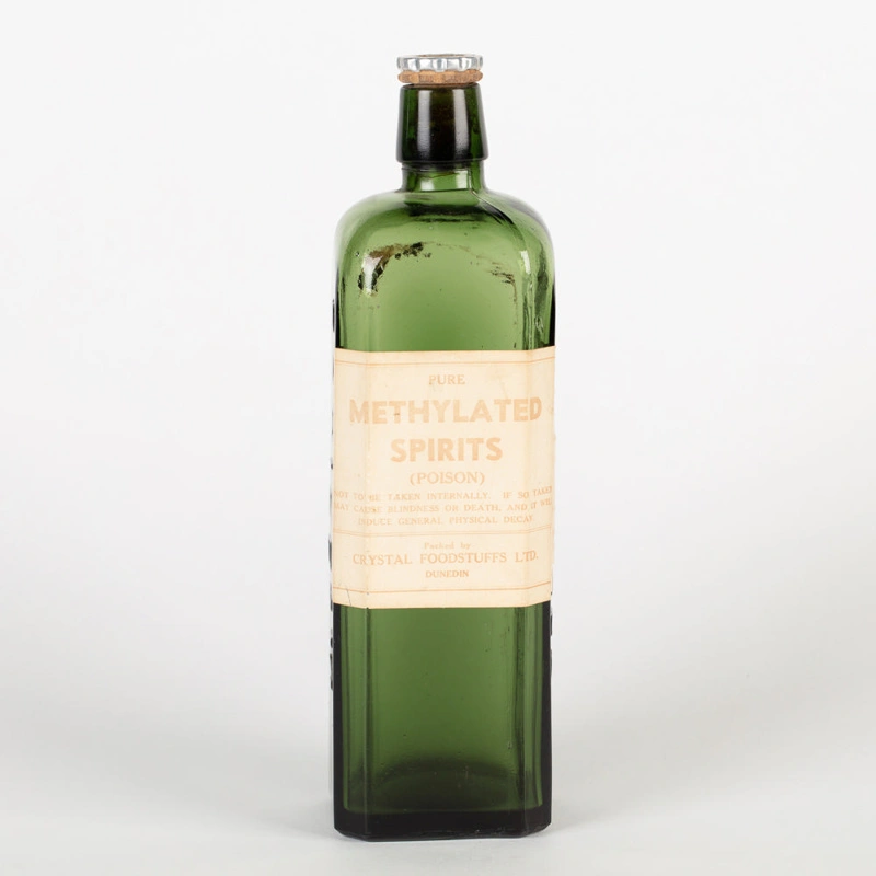 Bottle, Green Methylated Spirits