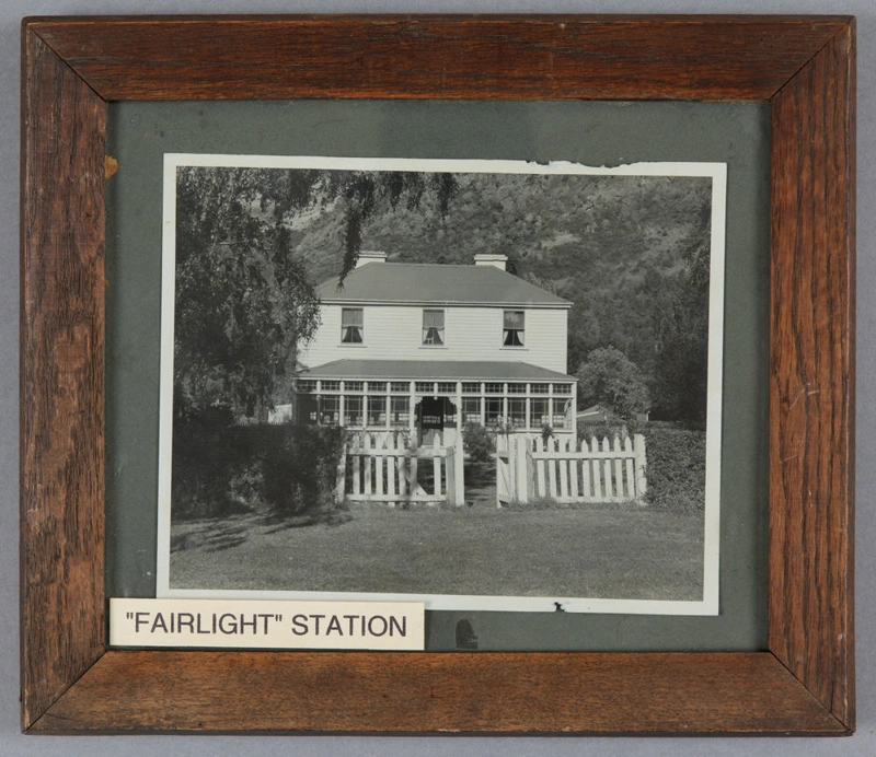 Framed photograph, Fairlight Station