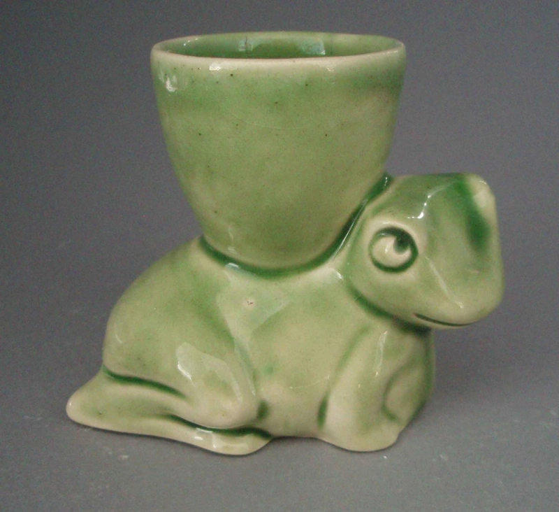 Egg cup - frog