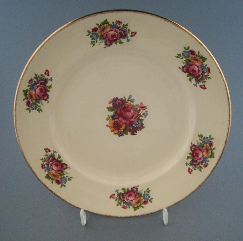 Cake plate - floral