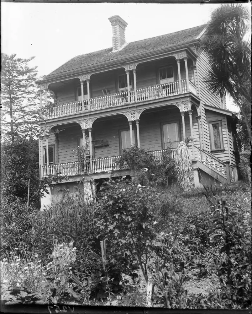 Vaile family home, Karangahape Road, 1905