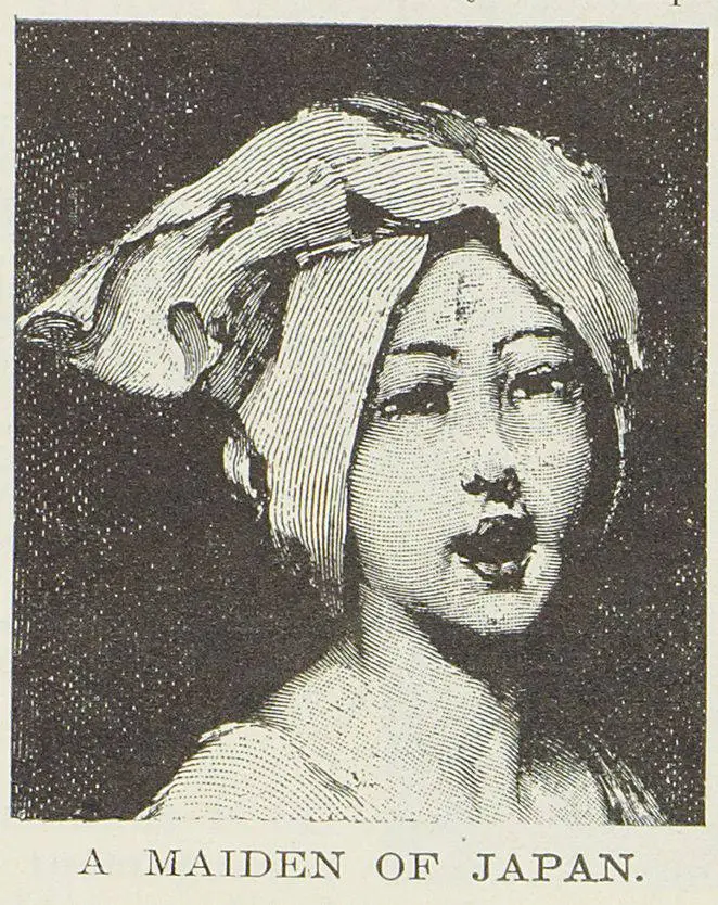 A maiden of Japan
