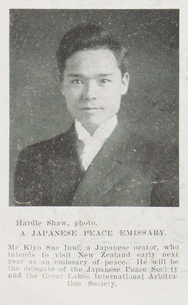 A Japanese peace emissary