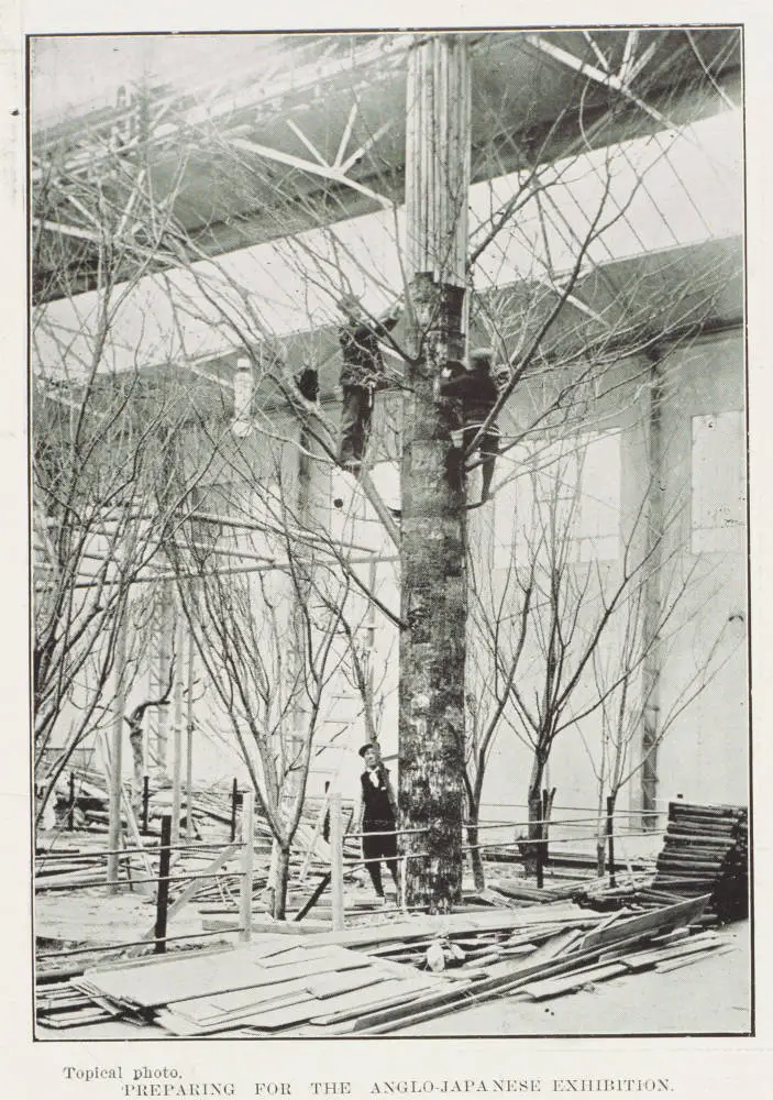 Preparing for the Anglo-Japanese Exhibition