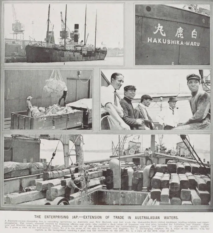 The enterprising Jap - extension of trade in Australasian waters