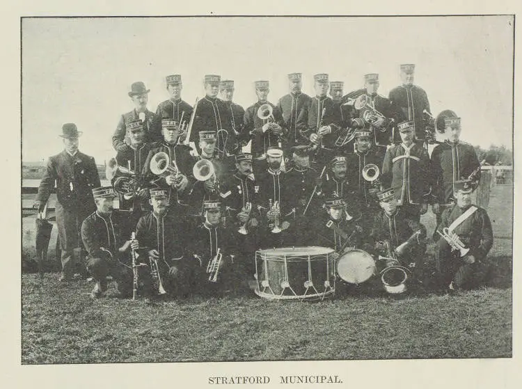 Brass bands contest at Hawera Stratford Municipal Record DigitalNZ