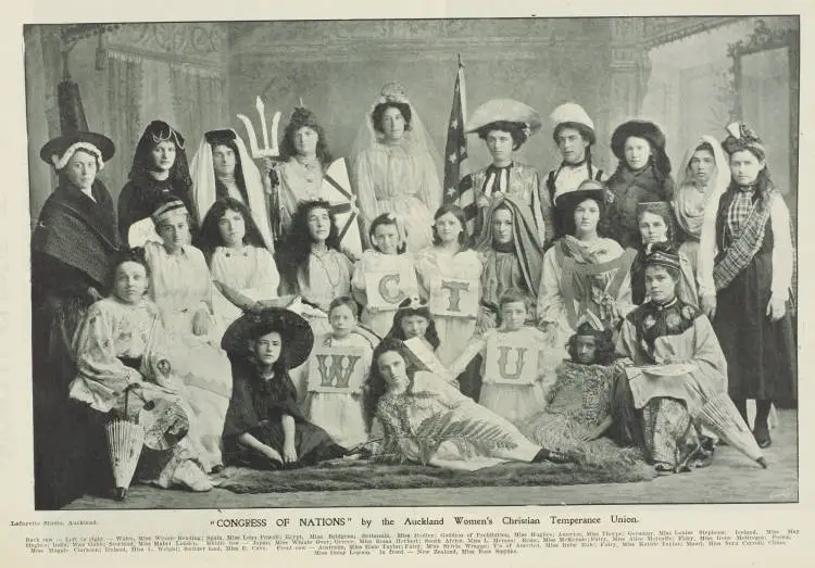 'Congress Of Nations' by the Auckland Women's Christian Temperance Union