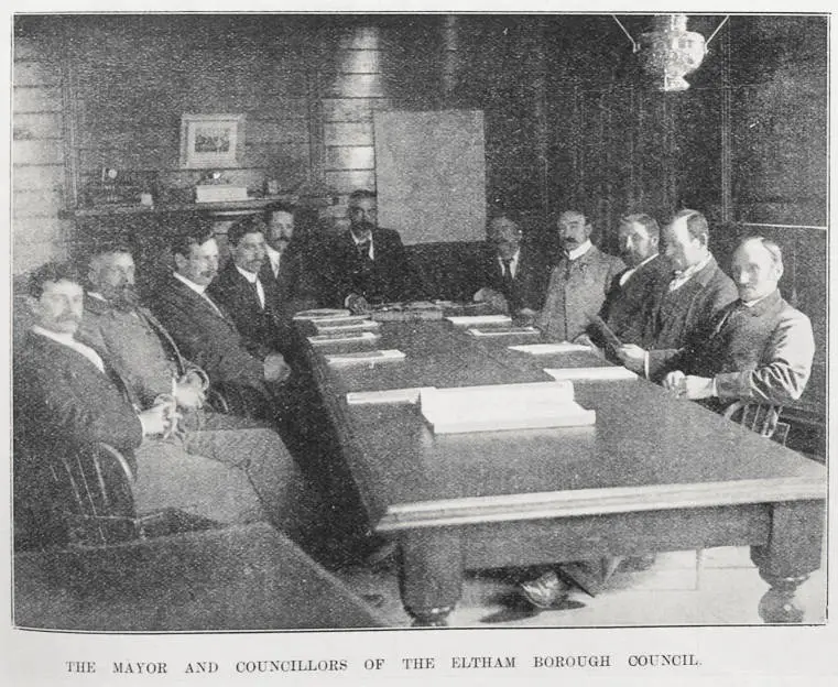 The Mayor and Councillors of the Eltham Borough Council Record