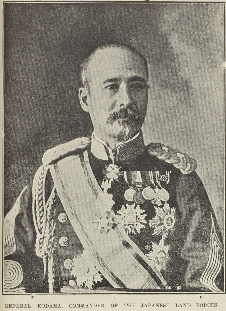 General Kodama, commander of the Japanese land forces