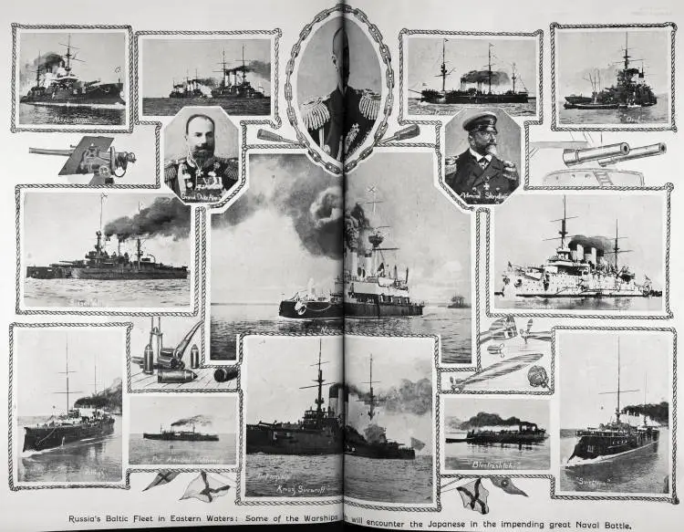 Russia's Baltic Fleet in Eastern Waters: Some of the Warships that will encounter the Japanese in the impending great Naval Battle