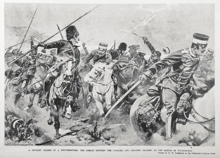 A CAVALBY IN A THUNDERSTORM: THE COMBAT BETWEEN THE COSSACKS AND JAPANESE CAVALRY AT THE BATTLE OF WA-FANG-KAU
