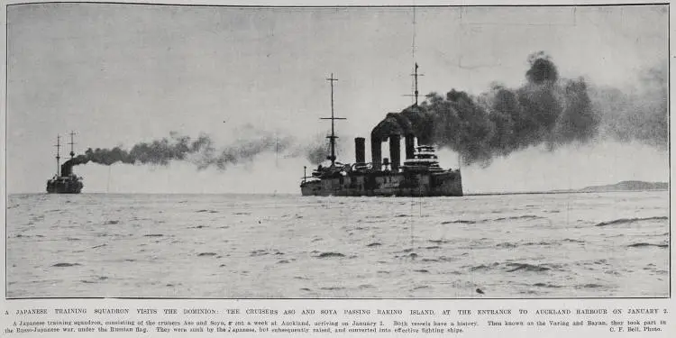 A Japanese Training Visits The Dominion