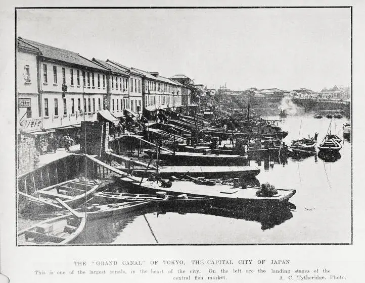 The 'Grand Canal' of Tokyo, the capital city of Japan