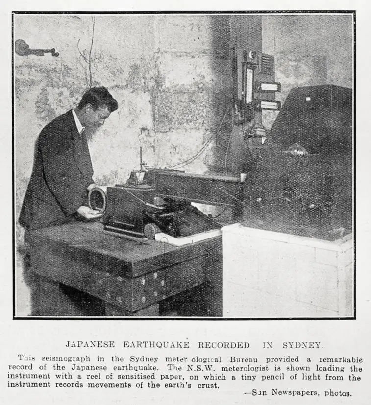 Japanese Earthquake Recorded In Sydney