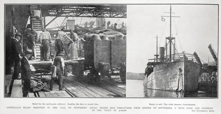 Australia's Ready Response to the Call of Suffering Japan