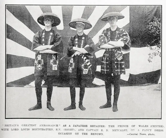 Britain's greatest ambassador as a Japanese retainer