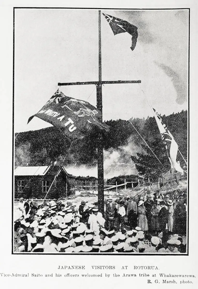 Japanese visitors at Rotorua