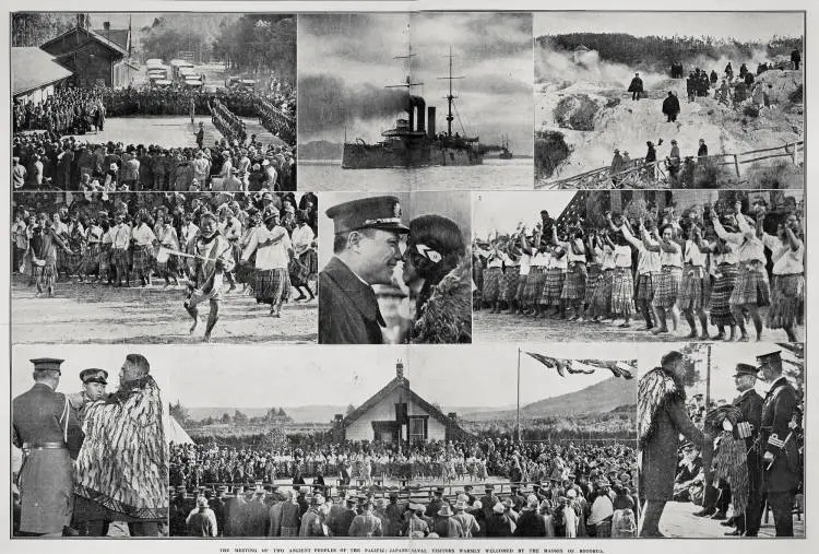 The Meeting of two Ancient People of the Pacific