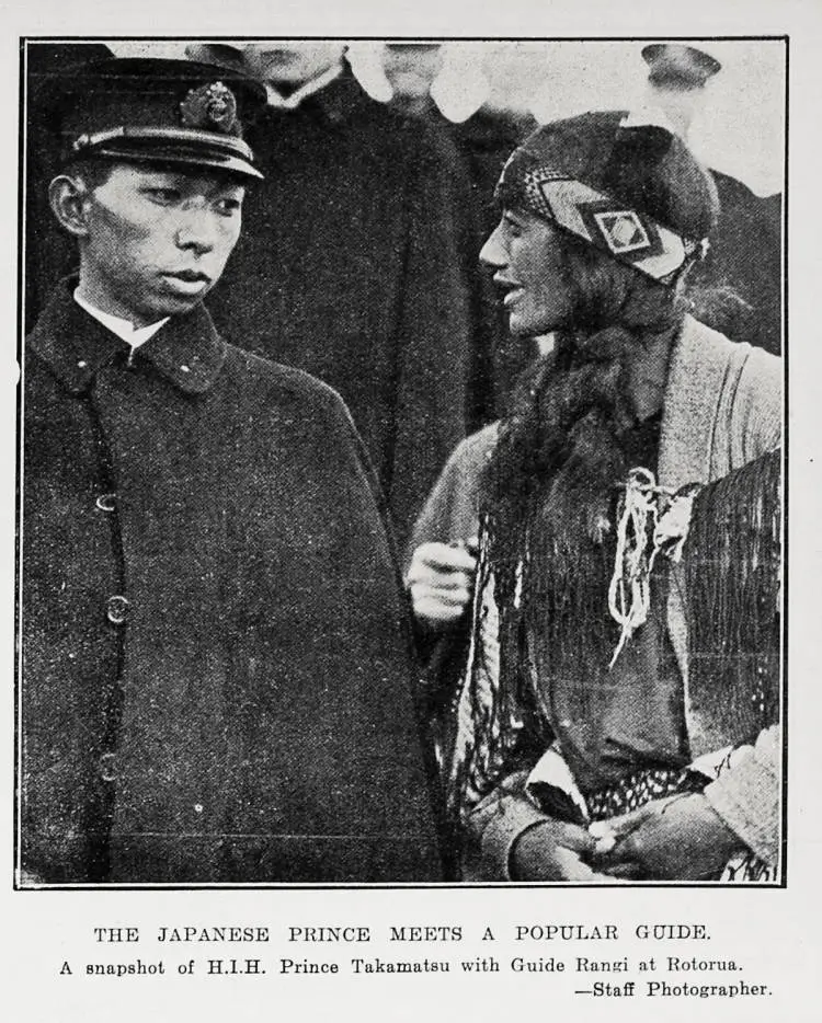 The Japanese Prince Meets A Popular Guide