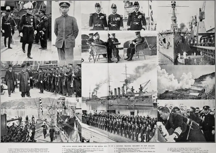 Visit of a Japanese Training Squadron to New Zealand