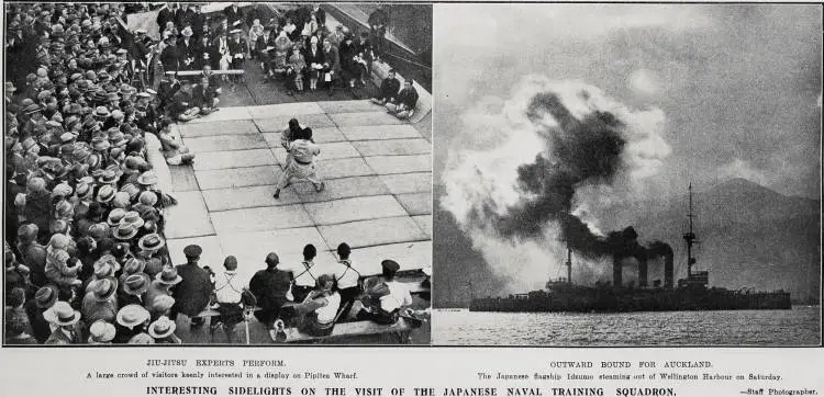 Interesting Sidelights on the Visit of the Japanese Naval Training Squadron