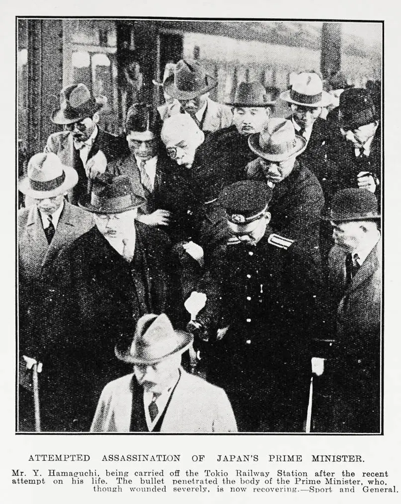 Attempted assassination of Japan's Prime Minister