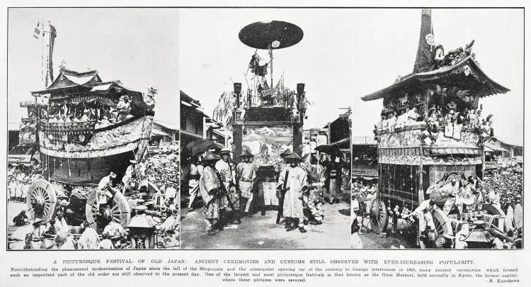 A Picturesque Festival of Old Japan: Ancient Ceremonies And Customs Still Observed With Ever-Increasing Popularity