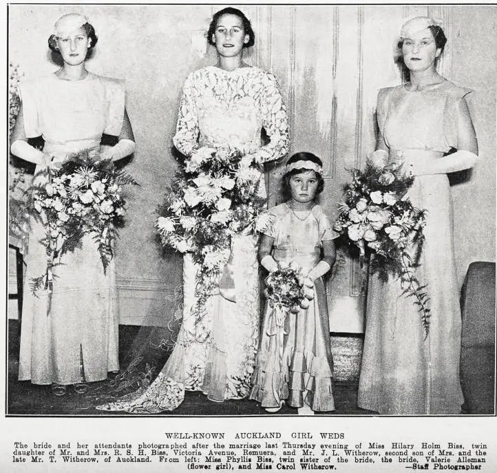 Well-known Auckland girl weds