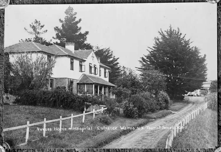 Nurses Home and Hospital Entrance, Wairoa | Record | DigitalNZ