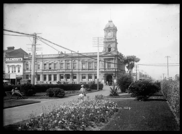 Post Office, Palmerston North Record DigitalNZ