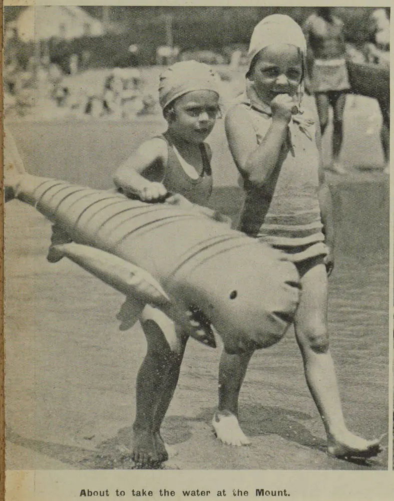 Holiday activities in the Rotorua and Bay of Plenty districts: children enjoy the open-air life