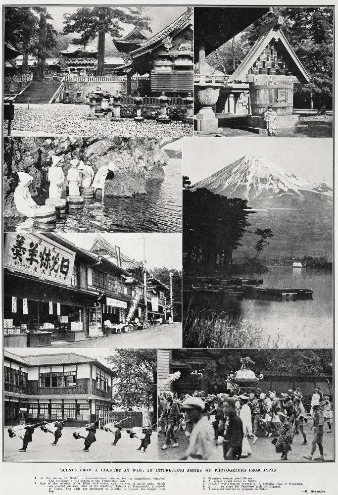 Scenes from a country at war: an interesting series of photographs from Japan