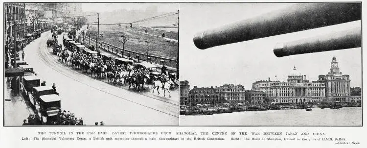 The turmoil in the far east: latest photographs from Shanghai, the centre of the war between Japan and China